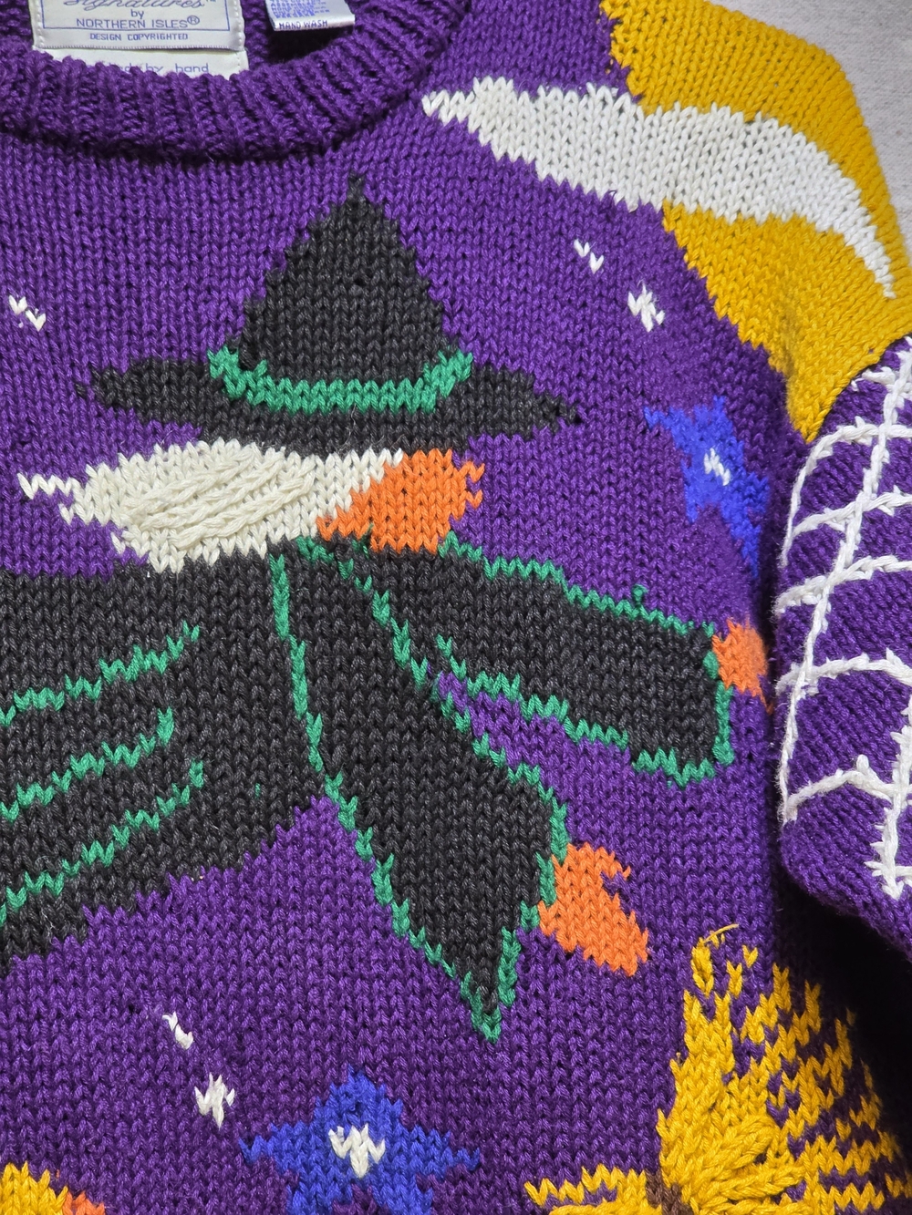 Vintage Halloween sweater by Northern Isles - Picture 2 of 8